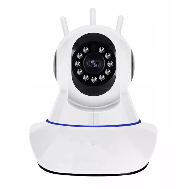 Išmanioji 360° besisukanti kūdikių monitoriaus kamera, valdoma telefonu
