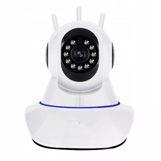 Išmanioji 360° besisukanti kūdikių monitoriaus kamera, valdoma telefonu
