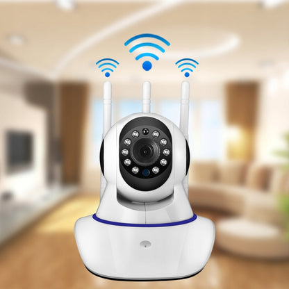 Išmanioji 360° besisukanti kūdikių monitoriaus kamera, valdoma telefonu