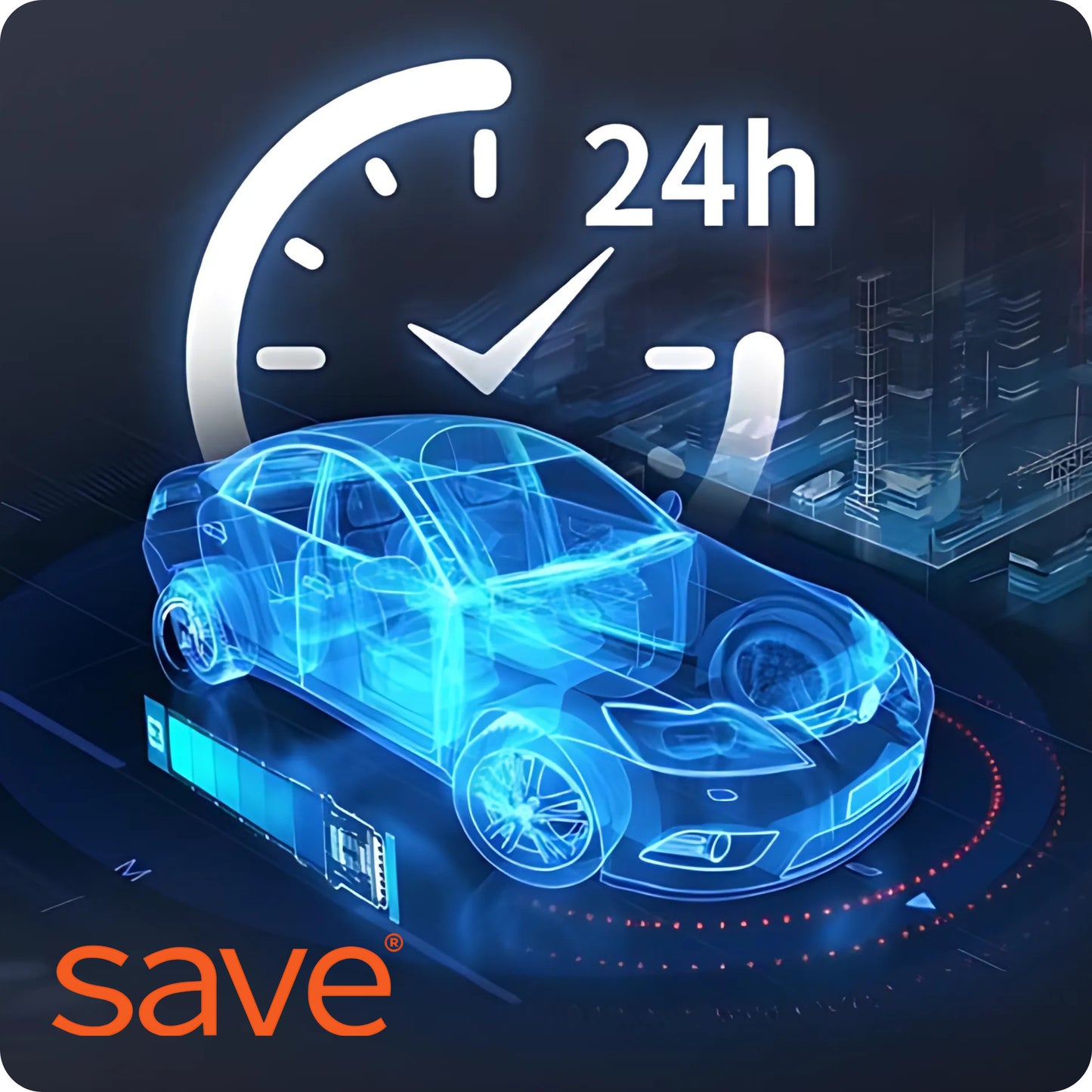 Automobilinė vaizdo kamera, atbulinės eigos kamera, vaizdo įrašymo įrenginys 4K PL