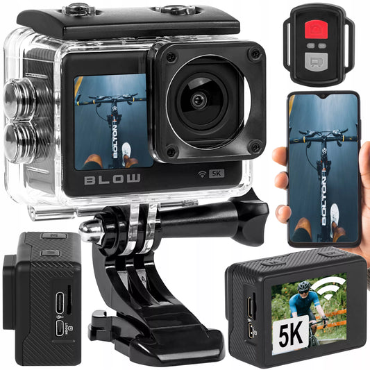 Sportinė kamera BLOW Go Pro4U 5K 30FPS 4K 60FPS