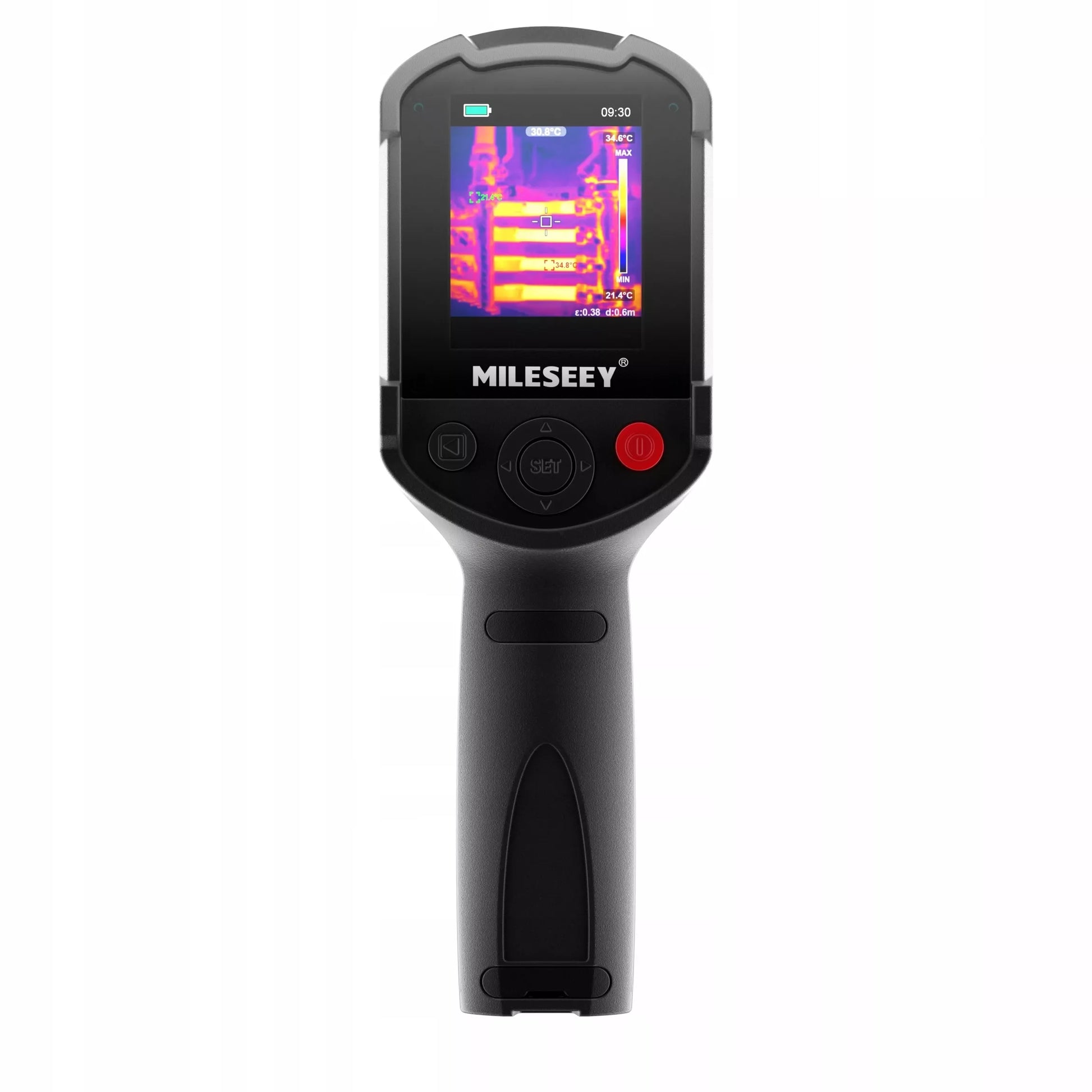 PRO termovizorinė kamera –20 +550 USB-C 2.8" LCD Signalizacija CE Nuotraukų įrašymas