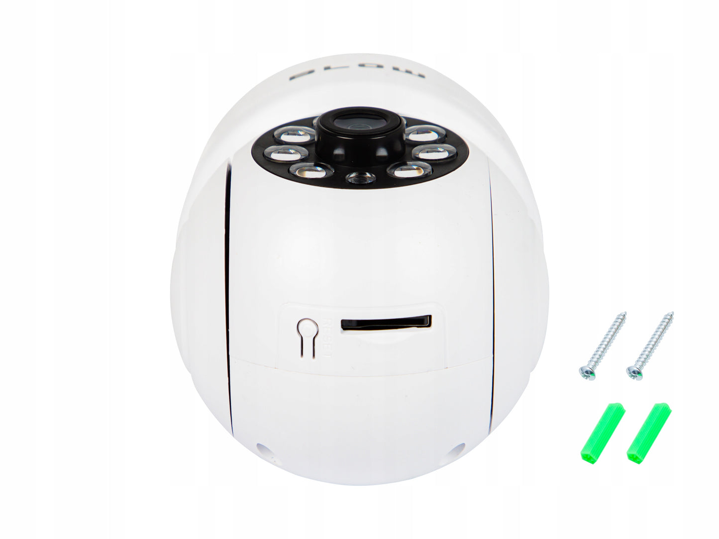 Wi-Fi vidinė sukama kamera-lemputė E27 sriegiu, 3MP IP, TUYA stebėjimas