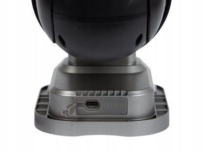 Saulės energija maitinama lauko WiFi IP kamera, 4MP, 2 objektyvai, belaidė, išmanioji, IP66