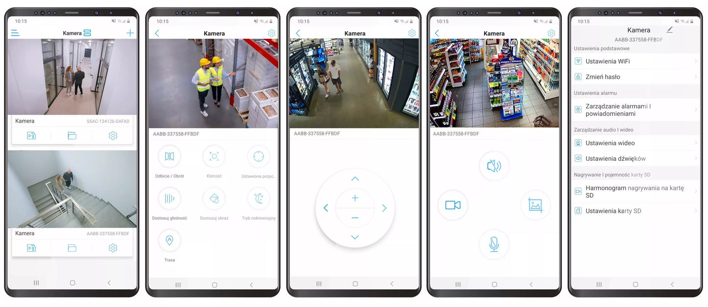 Lauko Wi-Fi kamera, vandeniui atspari, IP namų stebėjimo kamera, 5MP SIMPLIT