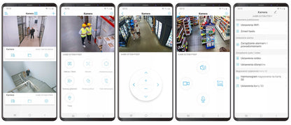 Lauko Wi-Fi kamera, vandeniui atspari, IP namų stebėjimo kamera, 5MP SIMPLIT