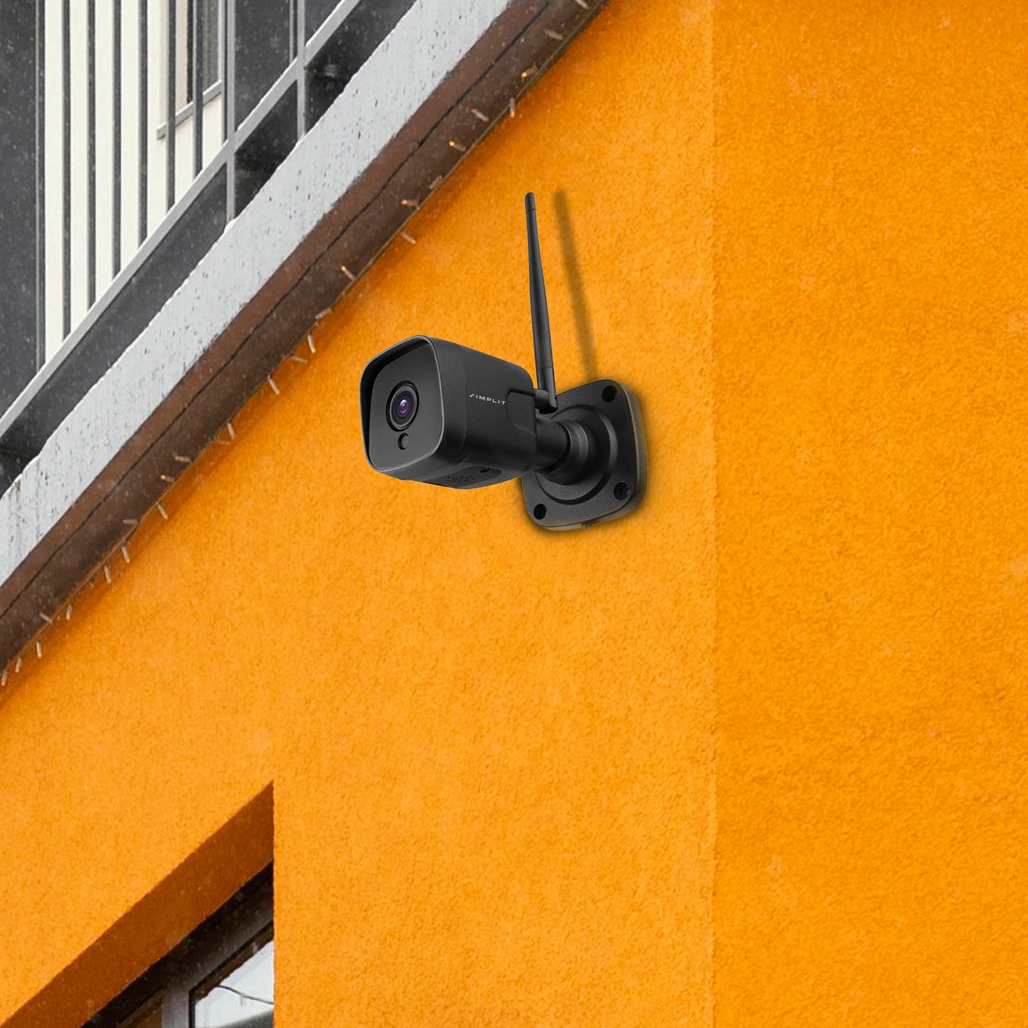 Lauko Wi-Fi kamera, vandeniui atspari, IP namų stebėjimo kamera, 5MP SIMPLIT