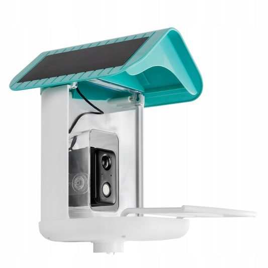 PAUKŠČIŲ LESYKLA SU WIFI ir HD KAMERA, paukščių atpažinimas, atsparus vandeniui