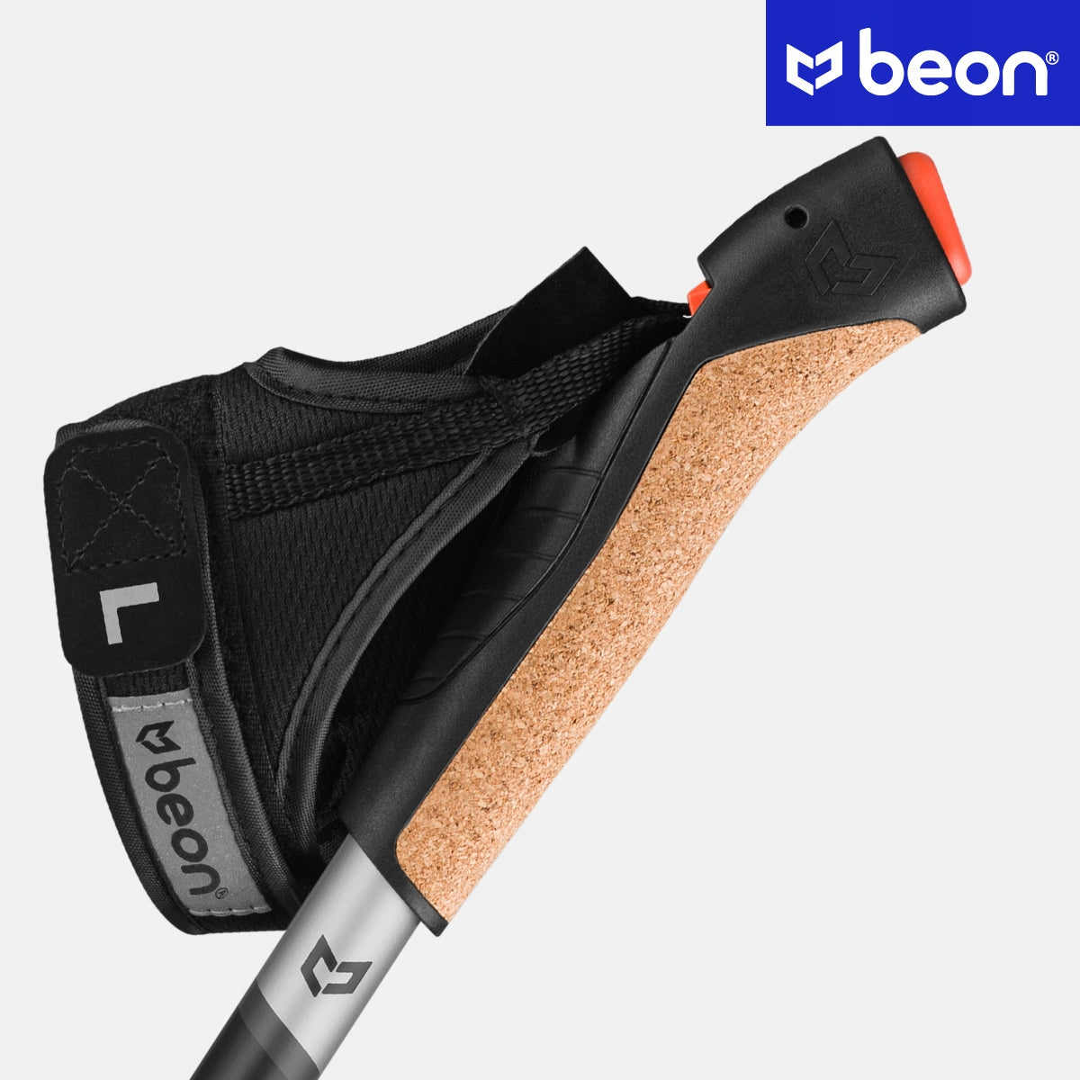 „Nordic Walking” lazdos, sulankstomos vaikščiojimui, anglies pluoštas