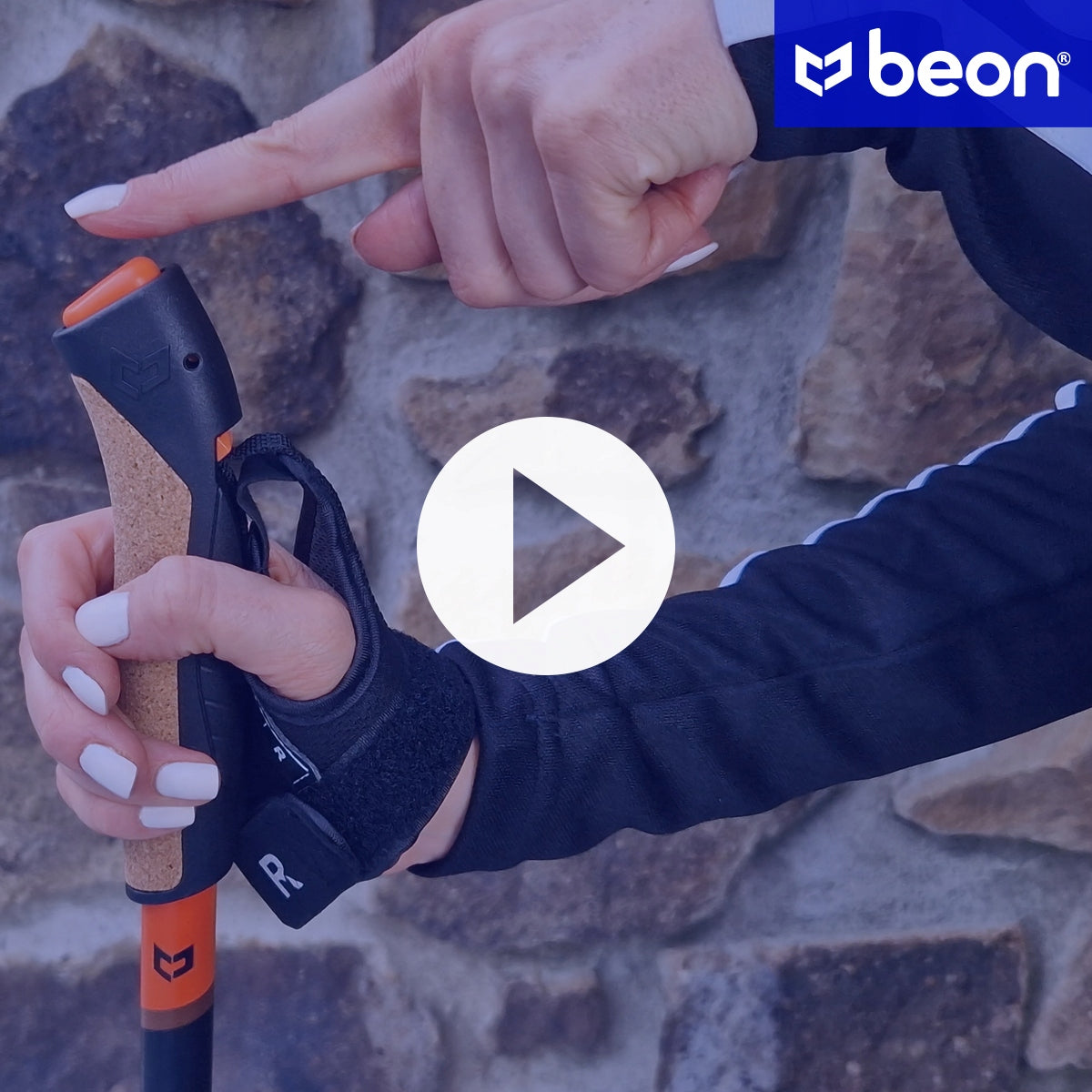 „Nordic Walking” lazdos, sulankstomos vaikščiojimui, anglies pluoštas