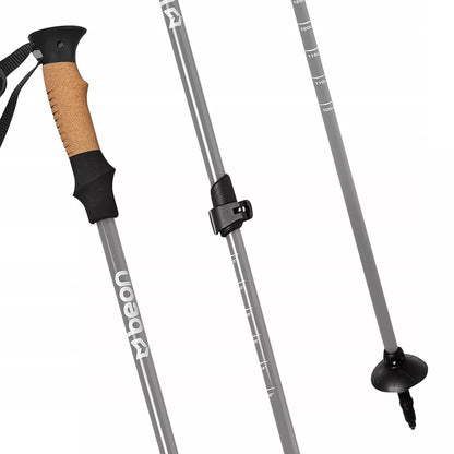 TREKKINGO LAZDELĖS NORDIC WALKING LAZDELĖS KALNŲ ŽYGIAMS REGULIUOJAMOS