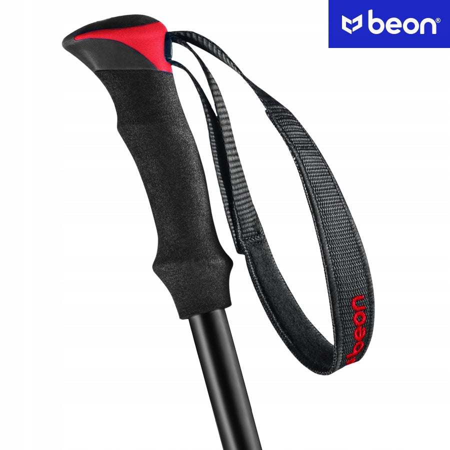 SUDĖTINĖS TREKKINGO LAZDOS, SKIRTOS VAŽINĖJIMUI SU NORDIC WALKING TECHNIKA, ALIUMININĖS, TELESOPINĖS