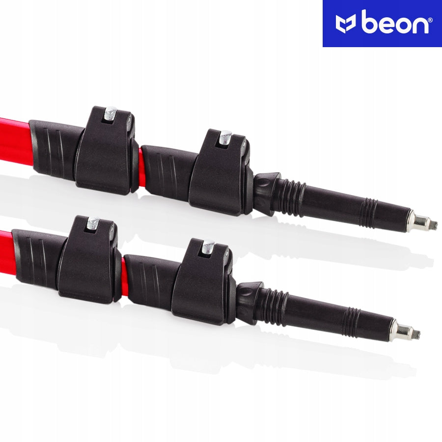 SUDĖTINĖS TREKKINGO LAZDOS, SKIRTOS VAŽINĖJIMUI SU NORDIC WALKING TECHNIKA, ALIUMININĖS, TELESOPINĖS