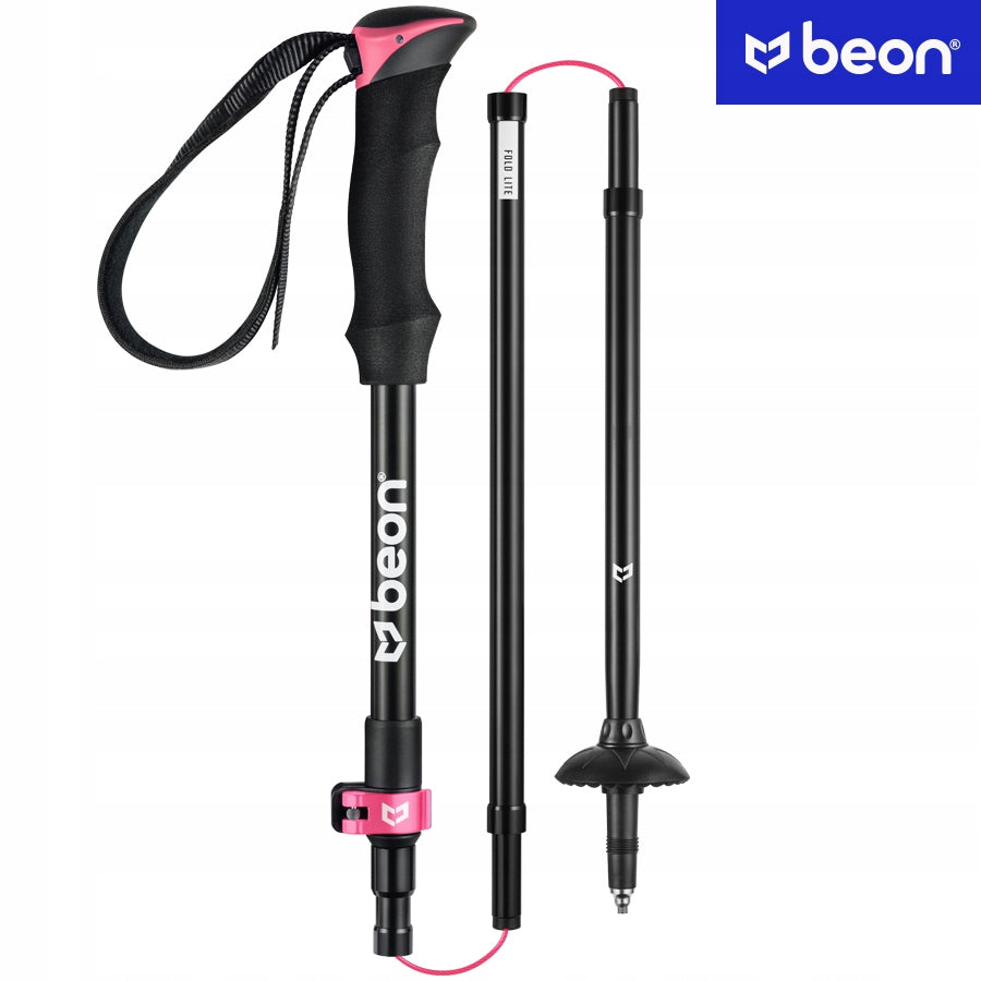 SULSTAS TREKKINGO LAZDUKELIAI SULANKSTOMI LAZDOS ŽYGIAMS KALNUOSE ROŽINĖS BEON