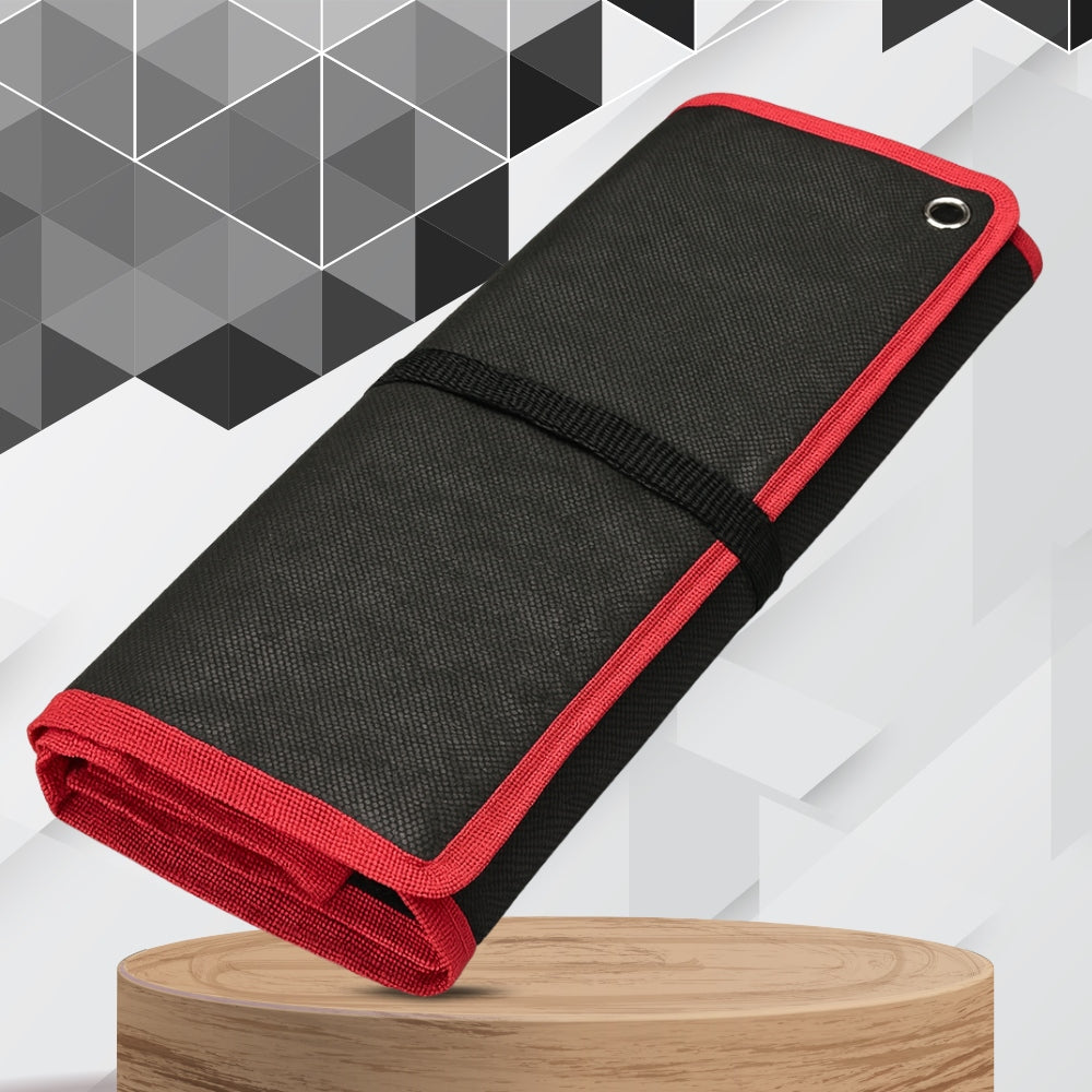 Žiediniai-atsukami veržliarakčiai 8-24, plokščių veržliarakčių komplektas 14 elementų, dėklas