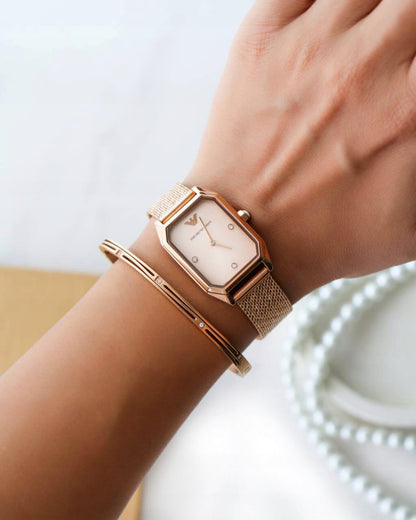 Moteriškas laikrodis EMPORIO ARMANI GIOIA AR11347 + DĖŽUTĖ SERTIFIKATAS