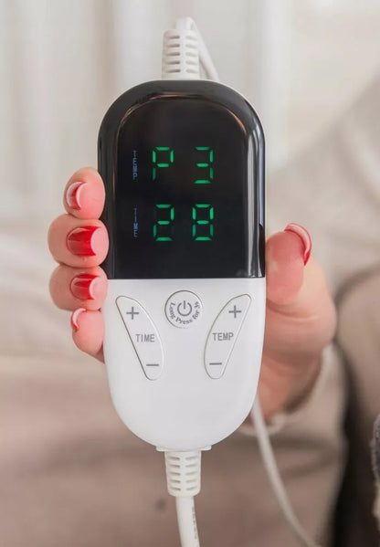 ELEKTRINIS DIDELIS ŠILTAS minkštas storas šildymo kilimėlis PILOTAS LAIKMATIS 120W 150x180cm