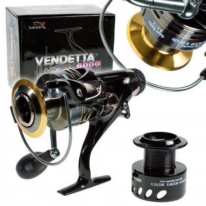 ŽVEJYBOS RITĖ HOKKAIDO VENDETTA 5000 LAISVOJI EIGA 9+1 METAL+ ŠPULIS PR