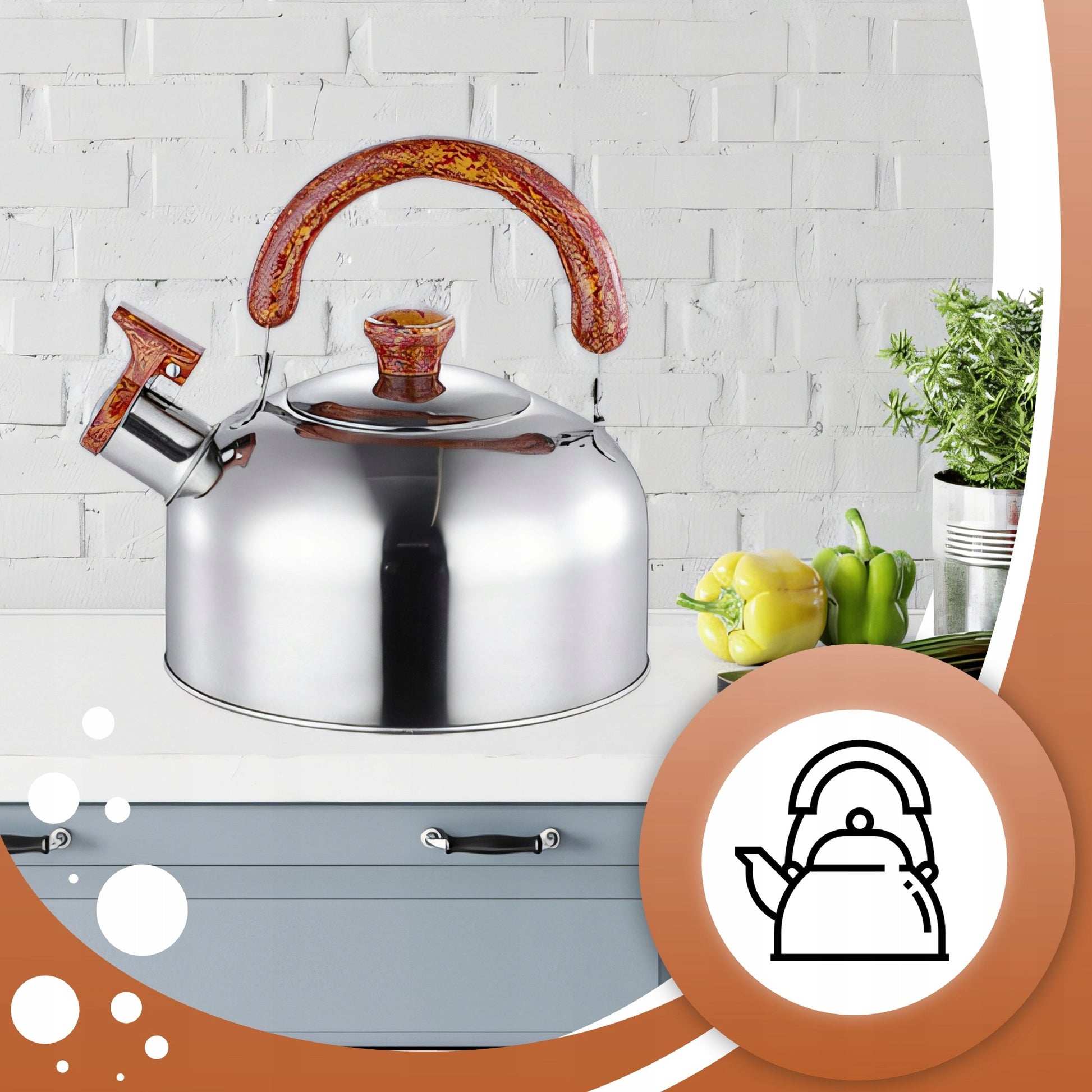 11 VIENETŲ VIRTUVĖS PUODŲ KOMPLEKTAS DUJOMS, INDUKCIJAI, ARBATINUKAS, KEPTUVĖ + DANGČIAI