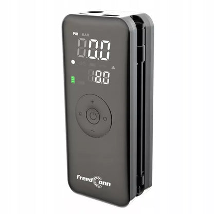 BEZPRZEWODOWA POMPKA SAMOCHODOWA MOTOCYKLOWA ROWEROWA KOMPRESOR POWERBANK USB
