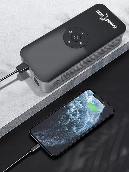 BEZPRZEWODOWA POMPKA SAMOCHODOWA MOTOCYKLOWA ROWEROWA KOMPRESOR POWERBANK USB