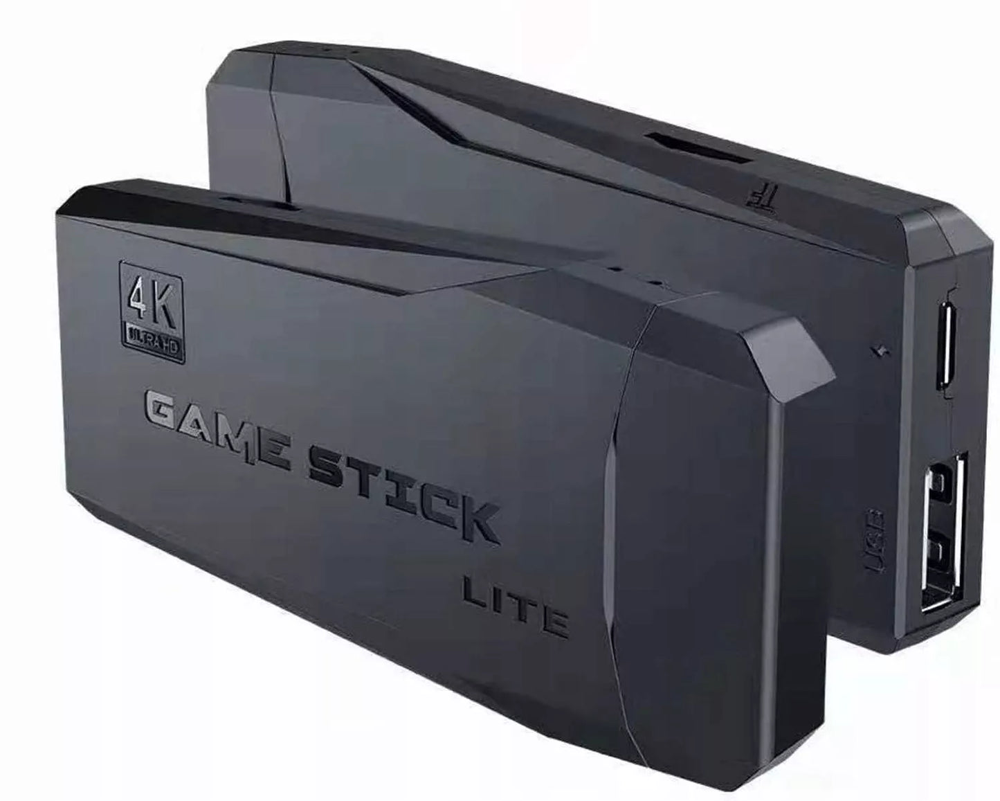 RETRO žaidimų konsolė televizoriui HDMI, 20000+ žaidimų, 2 belaidžiai pulteliai, nešiojama