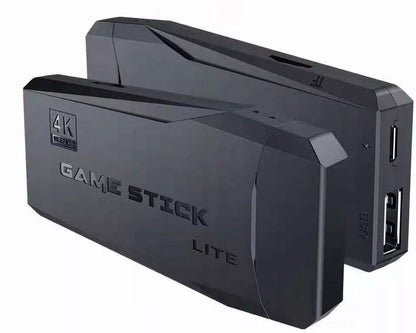 RETRO žaidimų konsolė televizoriui HDMI, 20000+ žaidimų, 2 belaidžiai pulteliai, nešiojama