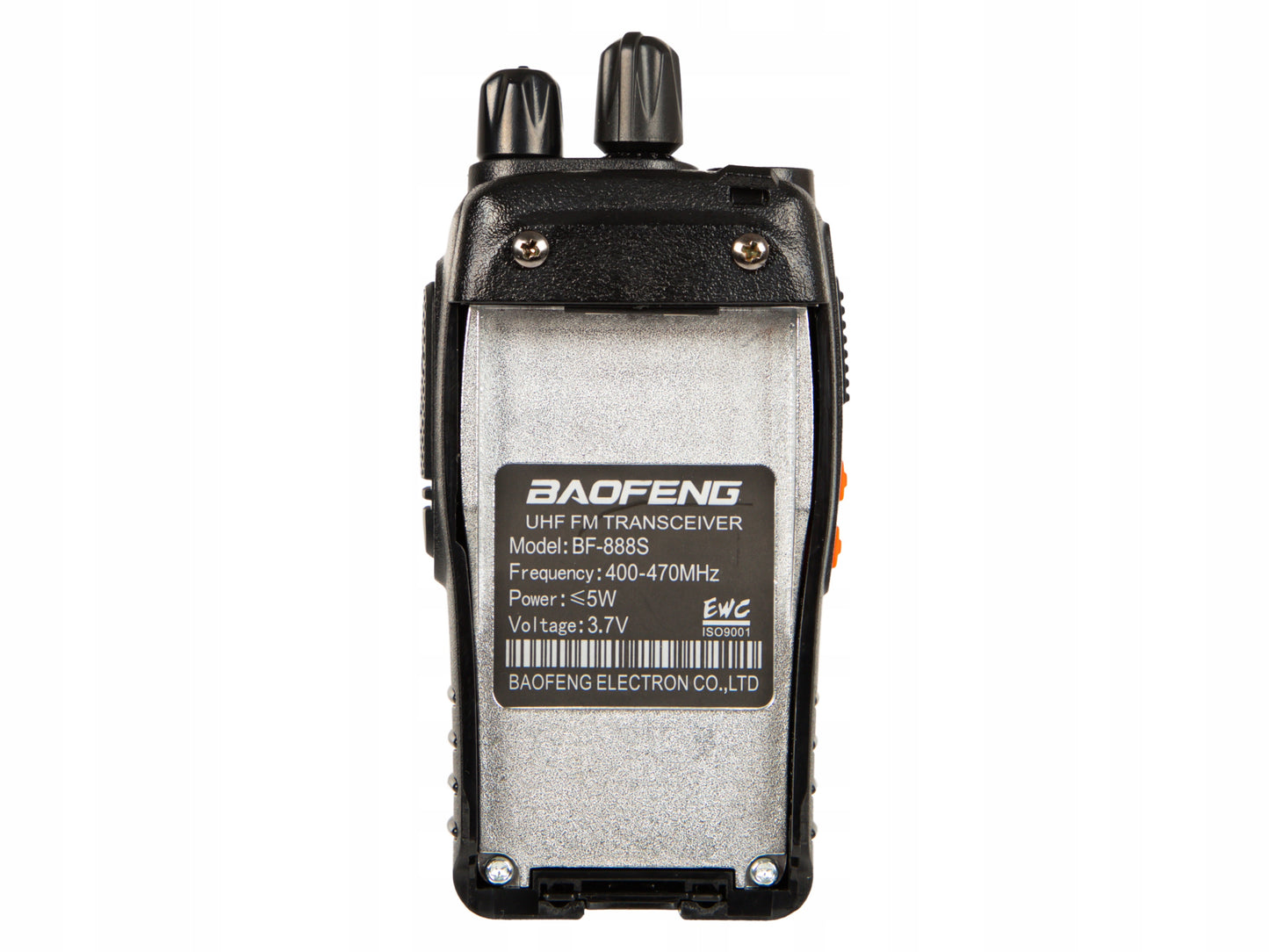 TRUMPABANGIS 2x RADIJOSTATĖLĖ BAOFENG BF-888S PMR DIDELIS ATSKIRTIS RADIJO TELEFONAS