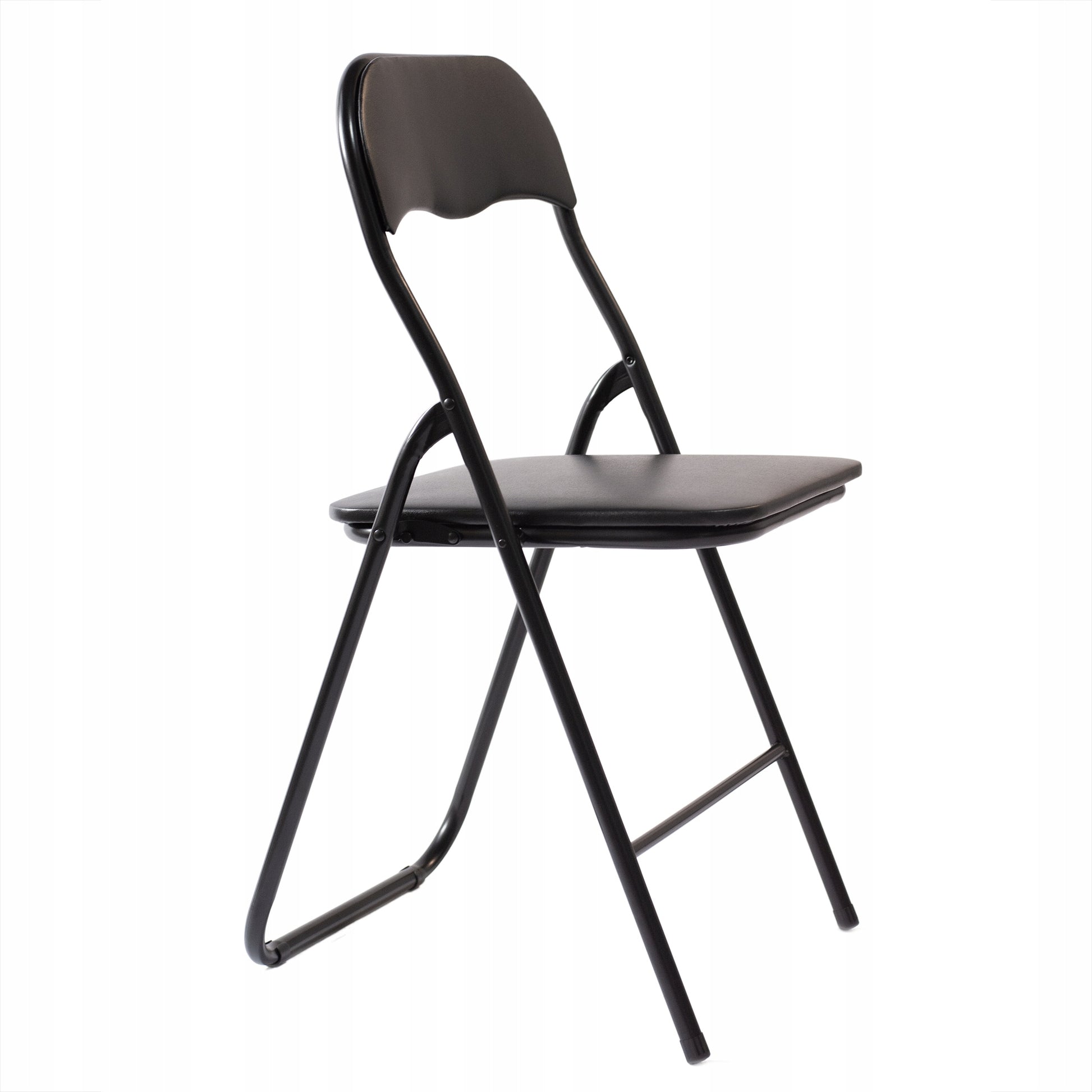 SUDĖJAMAS SULANKSTOMAS SODO, KETERINGO, BIURO KĖDĖ, JUODA, rinkinys x4