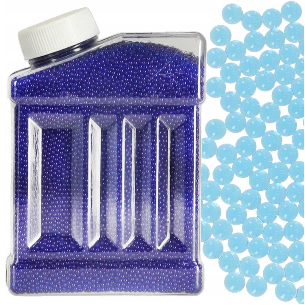 ŽELE KULKOS 50 000vnt. 7-8mm skirtos PISTOLETO ŠAUTUVUI MĖLYNOS