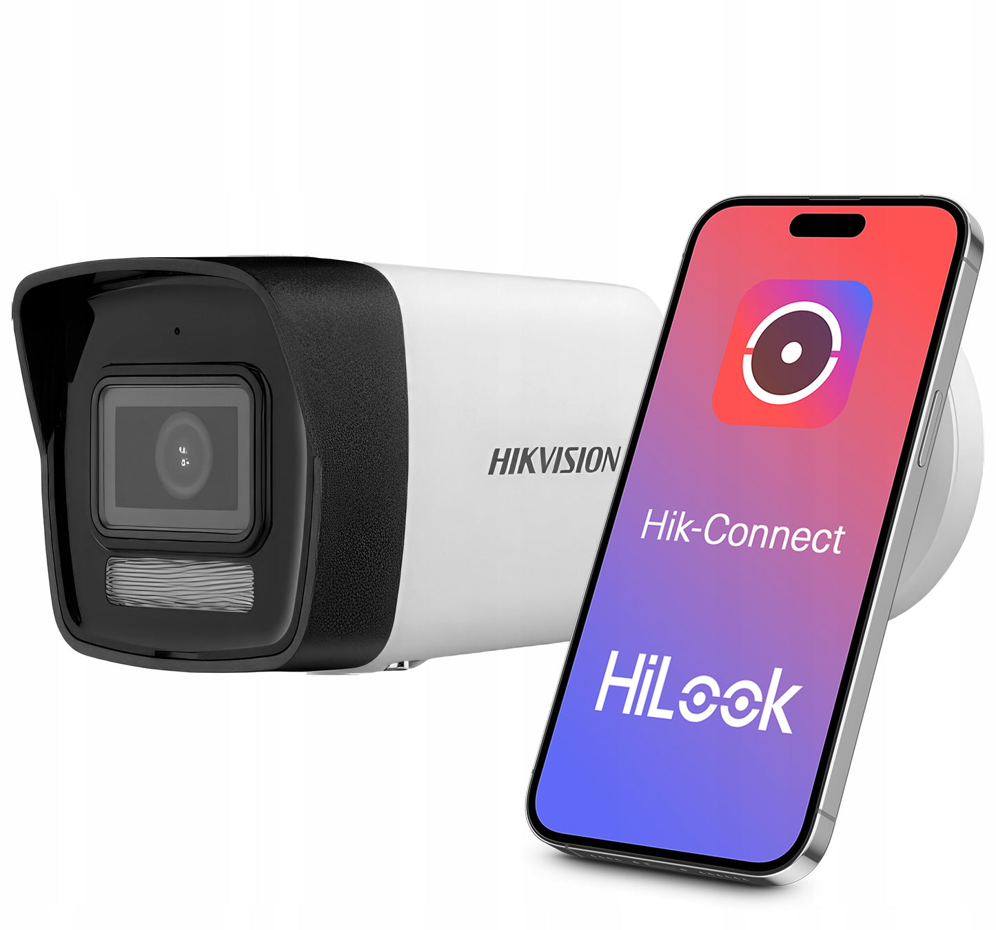 IP kamera 6 Mpx, vidinė/lauko Hikvision DS-2CD1061G2-LIU 2.8mm