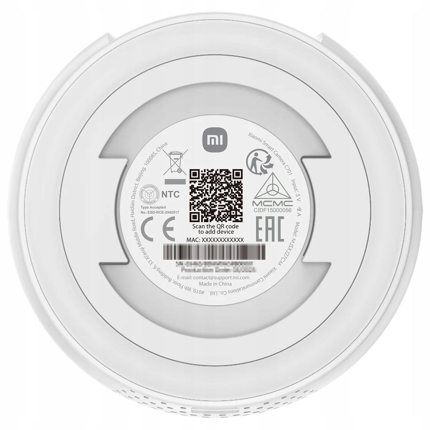 IP kamera Xiaomi Smart Camera C701 4K WiFi 6 vidinė namų