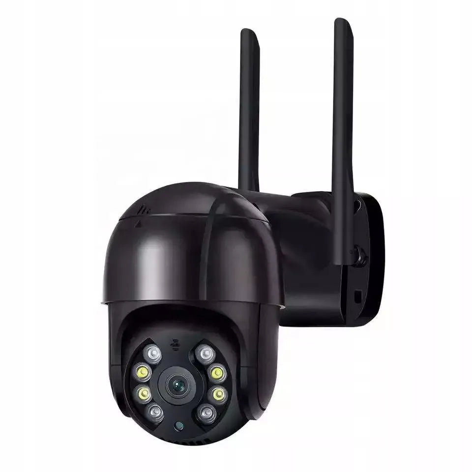 Vidinė/Lauko IP kamera, namų stebėjimas, signalizacija, WiFi, juoda - Eurolook
