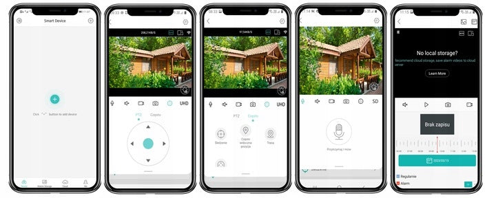 Vidinė/Lauko IP kamera, namų stebėjimas, signalizacija, WiFi, juoda - Eurolook