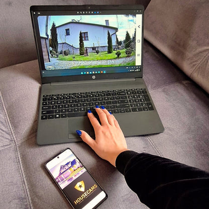 IP kamera vidinė, lauko HOUSECAMS tiesioginė peržiūra