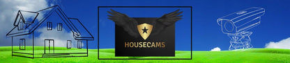 IP kamera vidinė, lauko HOUSECAMS tiesioginė peržiūra