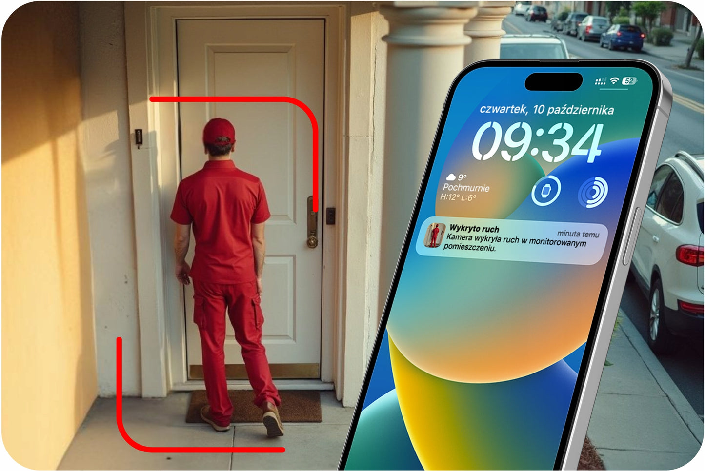 Lauko pasukama kamera su 3 objektyvais IP WIFI 2x2MPx +4MPx LUXTORN