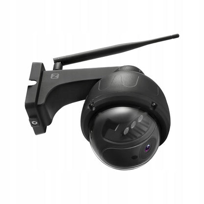 Lauko Pasukama WiFi Kamera 5MPx SU GARSU IR JUDĖSIO APTIKIMU, Metalinė, Juoda, PTZ