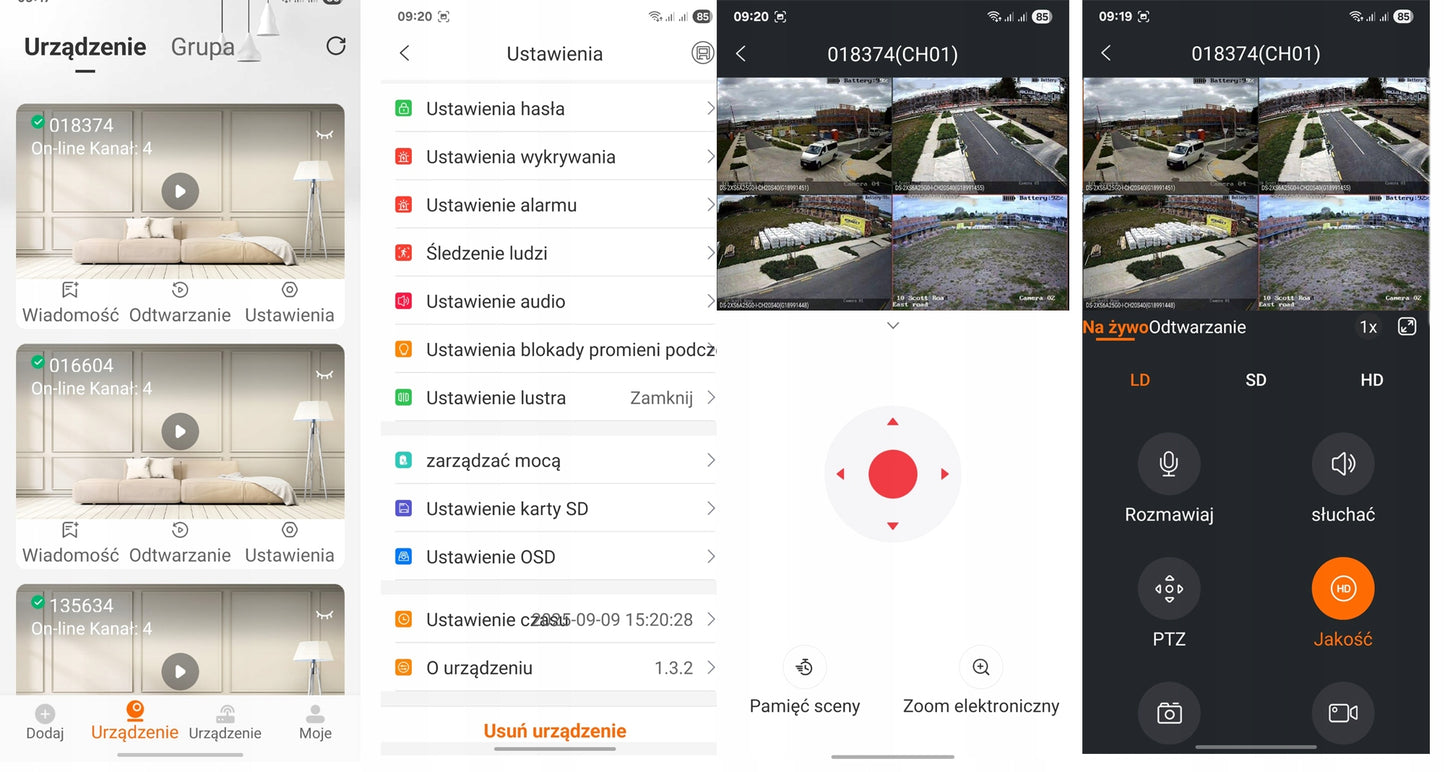 Lauko kamera 4 NEPRIKLAUSOMOS KAMEROS SUKAMA 6MPX LAN WiFi Zoom BERING