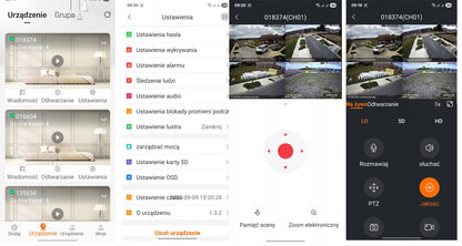 Lauko kamera 4 NEPRIKLAUSOMOS KAMEROS SUKAMA 6MPX LAN WiFi Zoom BERING