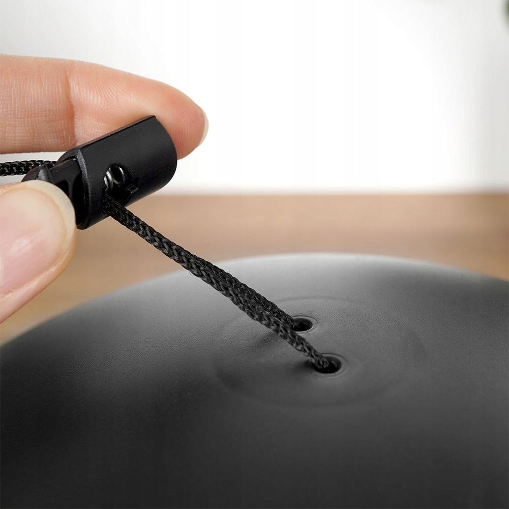 Juodas pakabinamas paukščių lesyklėlės namelis maistui ir sėkloms