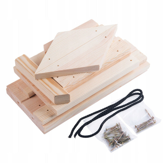 Paukščių lesykla savarankiško surinkimo, pakabinama, „Pasidaryk pats“, saulėgrąža, 0,5 kg