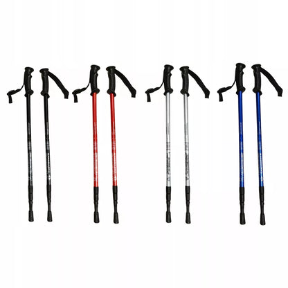Teleskopinės 3-segmentės sulankstomos Nordic Walking / Trekingo lazdelės