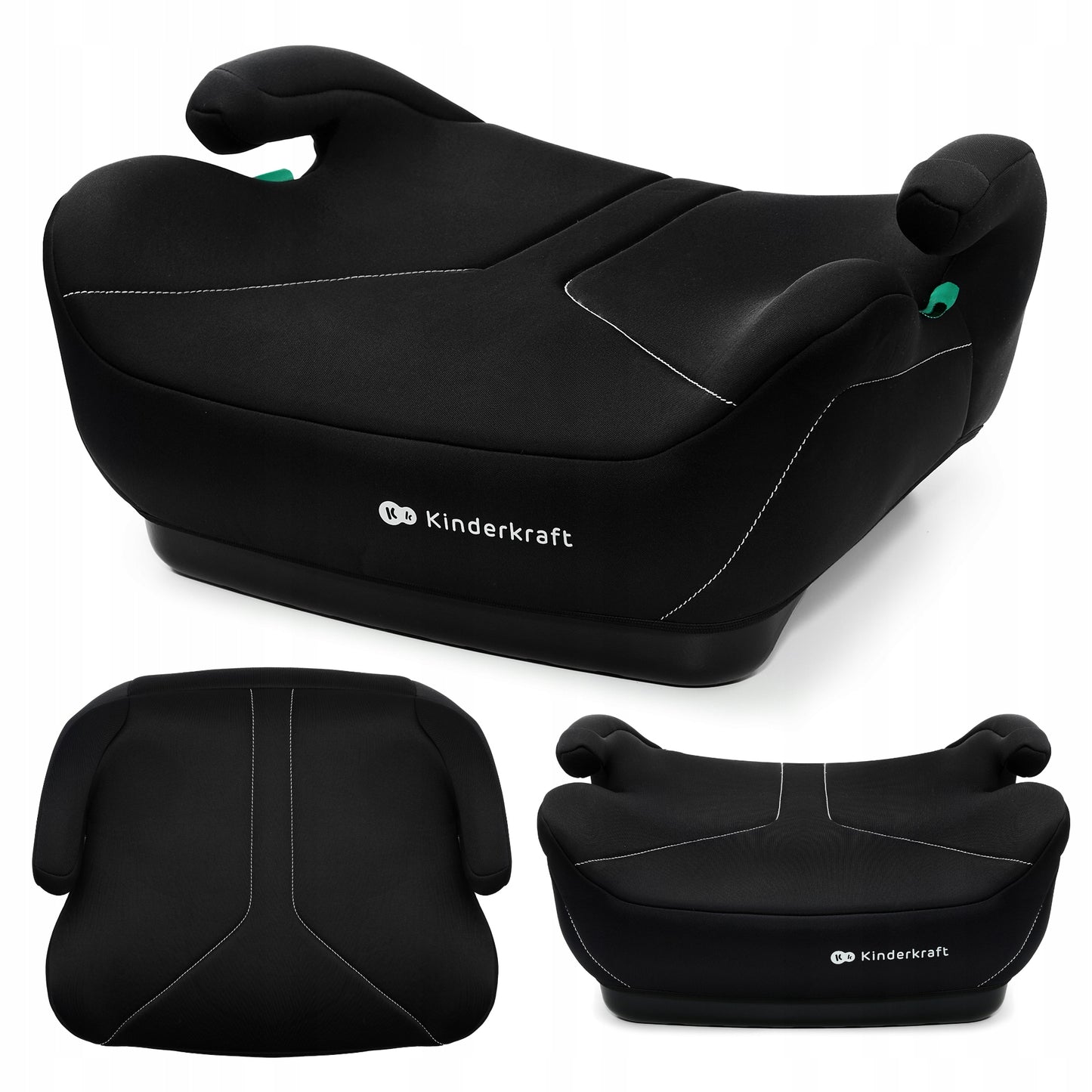 Kinderkraft Sėdynėlė-paaukštinimas 6-12 metų, 125-150 cm, I-BOOST 2, Juoda