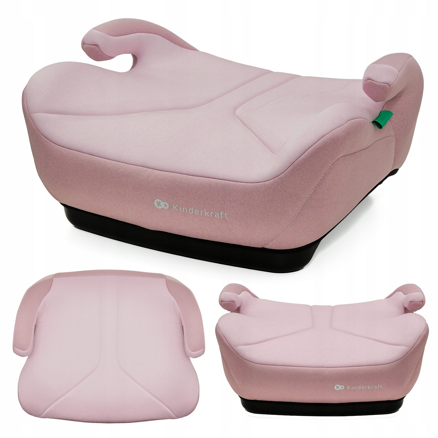 Kinderkraft Vaikiška kėdutė-paaukštinimas 6-12 metų 125-150 cm I-BOOST 2 Rožinė