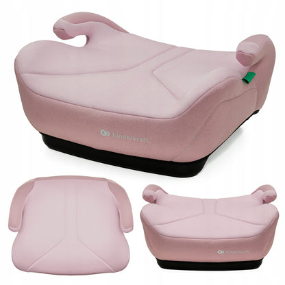 Kinderkraft Vaikiška kėdutė-paaukštinimas 6-12 metų 125-150 cm I-BOOST 2 Rožinė