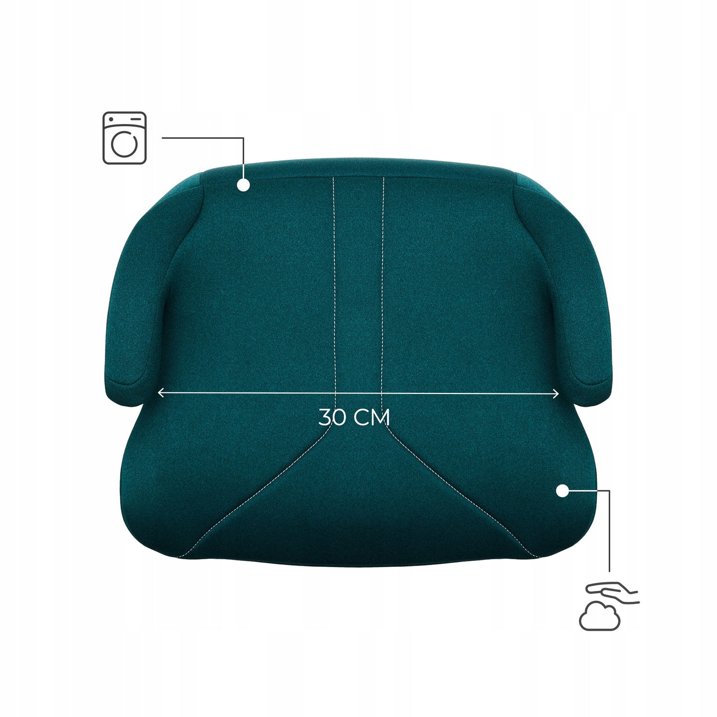 Kinderkraft Paaukštinimas Sėdynėlė 6-12 metų 125-150cm I-BOOST 2 Žalia