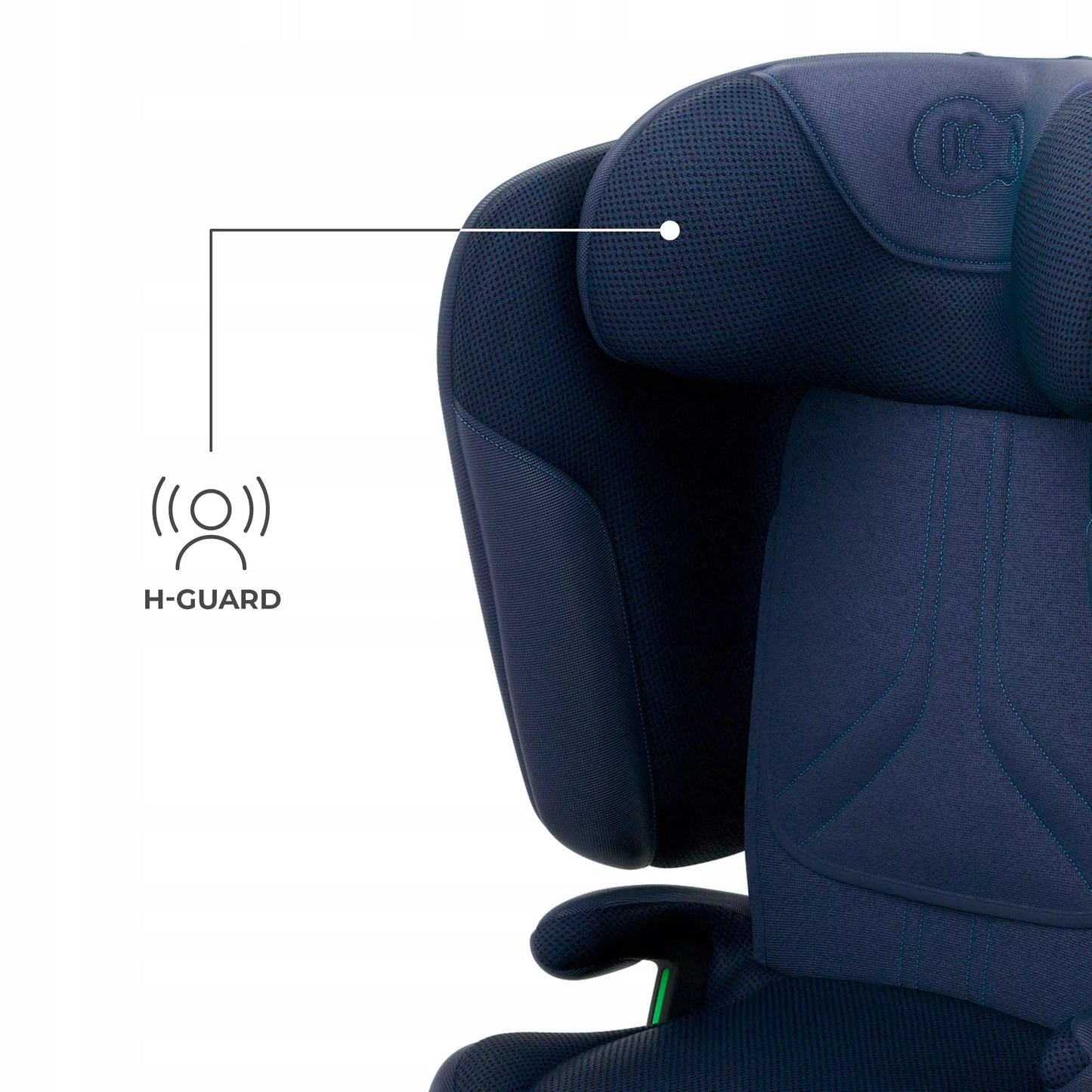 Kinderkraft Automobilinė kėdutė 3,5-12 metų 100-150 cm 15-36 kg UNITY 2 Tamsiai mėlynos spalvos