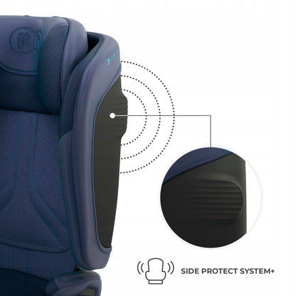 Kinderkraft Automobilinė kėdutė 3,5-12 metų 100-150 cm 15-36 kg UNITY 2 Tamsiai mėlynos spalvos