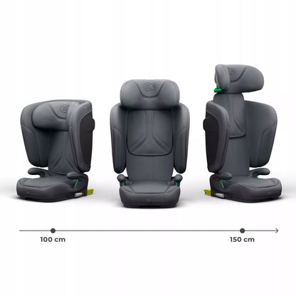 Automobilinė kėdutė 3,5-12 metų, 100-150 cm, 15-36 kg, UNITY 2, Pilka, Kinderkraft